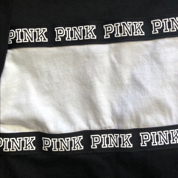 NWT PINK Rugby Logo Collared Shirt MEDIUM Retails $50 - Picture 5 of 10